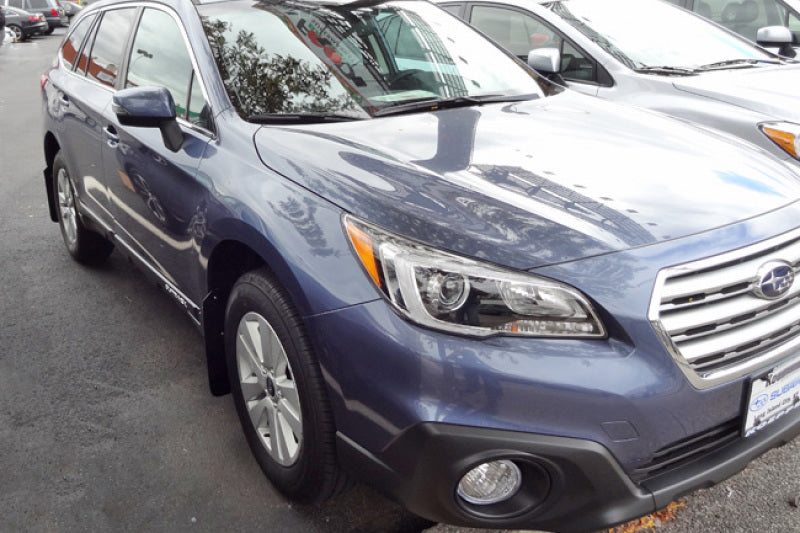 Rally Armor 15-19 Subaru Outback Black UR Mud Flap w/ Red Logo Rally Armor Mud Flaps  AXOPROS