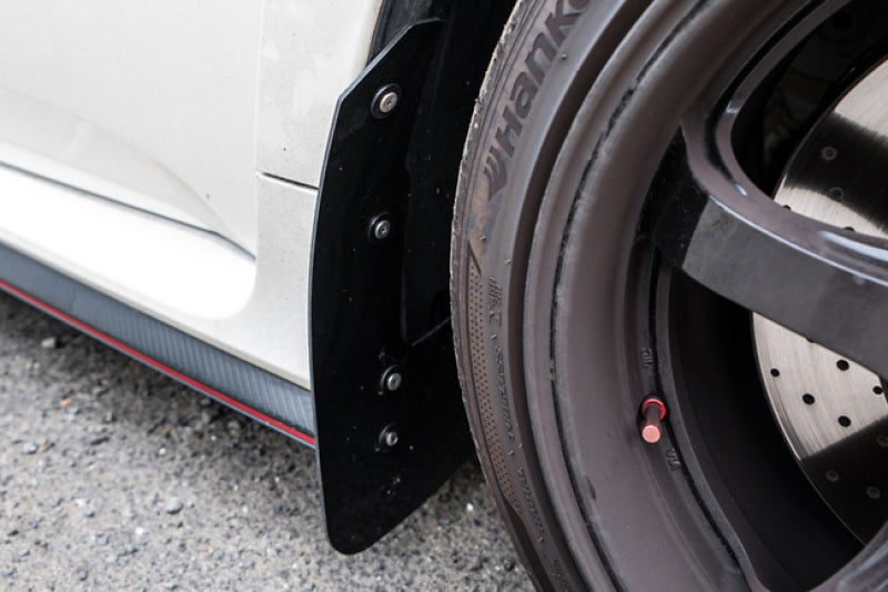 Rally Armor 17-22 Honda Civic Type R Red UR Mud Flap w/Black Logo Rally Armor Mud Flaps AXOPROS