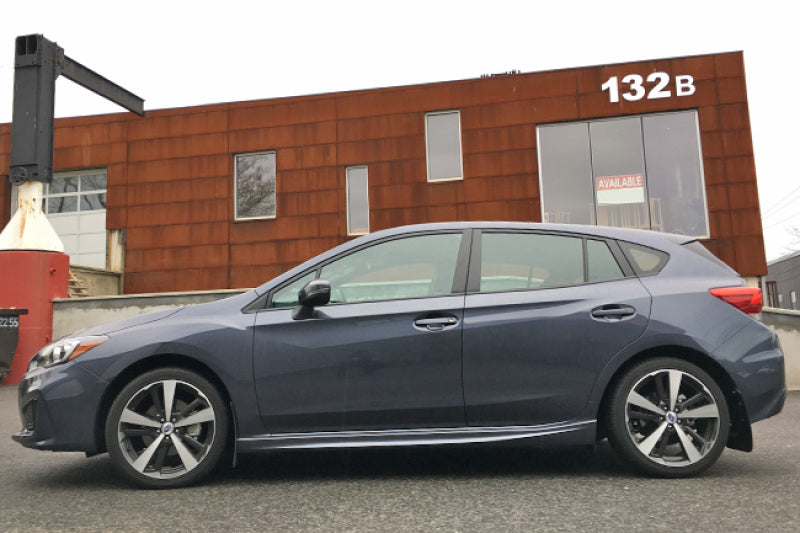 Rally Armor 17-23 Subaru Impreza 4D/5D Black UR Mud Flap w/White Logo Rally Armor Mud Flaps  AXOPROS