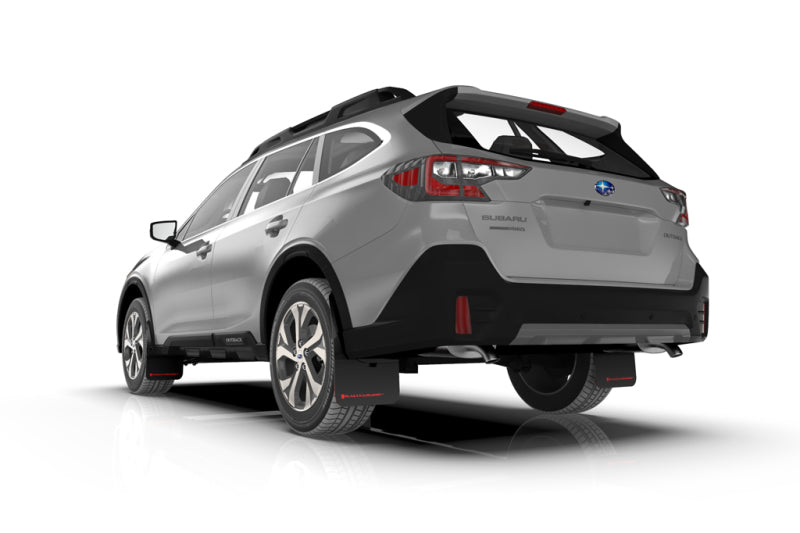 Rally Armor 20-25 Subaru Outback Black UR Mud Flap w/Blue Logo Rally Armor Mud Flaps  AXOPROS