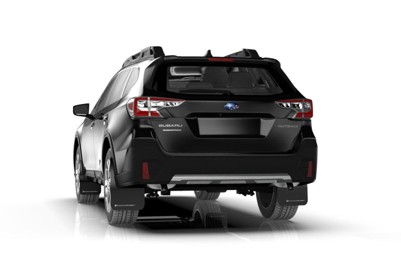 Rally Armor 20-25 Subaru Outback Red UR Mud Flap w/White Logo Rally Armor Mud Flaps AXOPROS