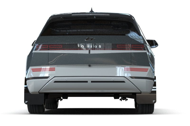 Rally Armor 2025 Hyundai Ioniq 5 PE Black UR Mud Flap w/Silver Battery Logo Rally Armor Mud Flaps  AXOPROS