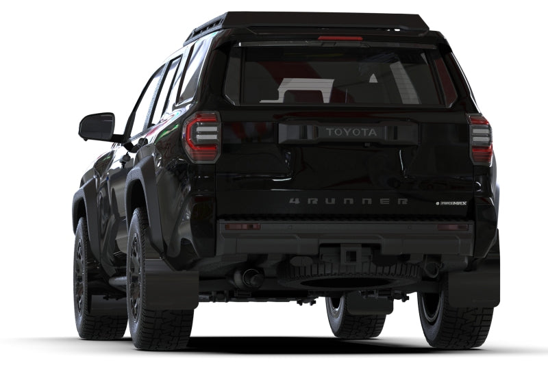 Rally Armor 2025+ Toyota 4Runner Black UR Mud Flap w/ White Logo Rally Armor Mud Flaps AXOPROS