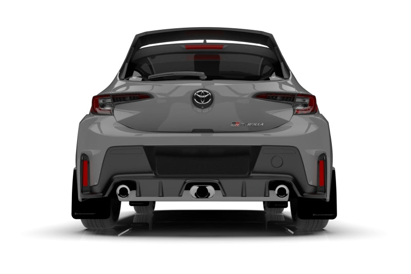 Rally Armor 23-25 Toyota GR Corolla Black UR Mud Flap w/Dark Grey Logo Rally Armor Mud Flaps AXOPROS