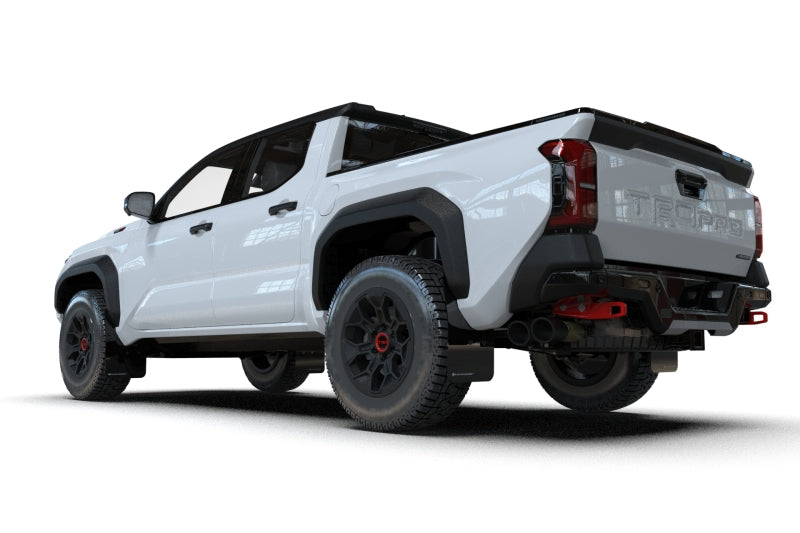 Rally Armor 24-25 Toyota Tacoma Gen 4 Black UR Mud Flap w/Metallic Black Logo Rally Armor Mud Flaps AXOPROS