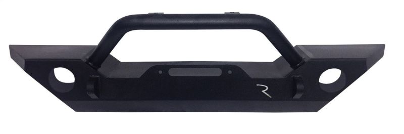 Rampage 07-22 Jeep Wrangler JL/JK & 20-22 Gladiator JT Rock Rage Front Bumper - Black Rampage Bumpers - Steel AXOPROS