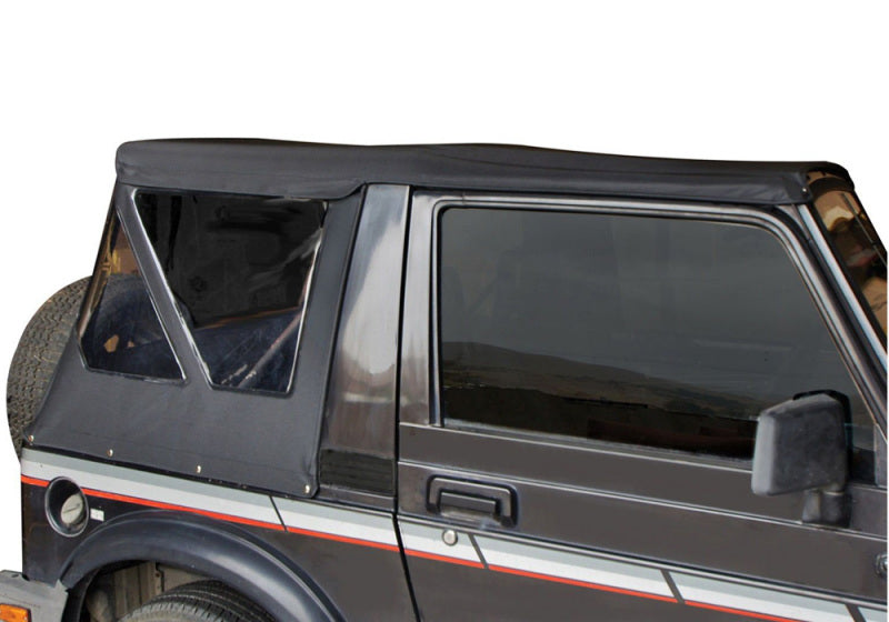 Rampage 1986-1994 Suzuki Samurai Soft Top OEM Replacement - Black Diamond Rampage Soft Tops  AXOPROS
