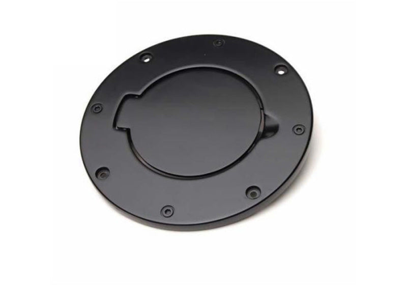 Rampage 1997-2006 Jeep Wrangler(TJ) Billet Style Gas Cover - Black Rampage Fuel Caps AXOPROS
