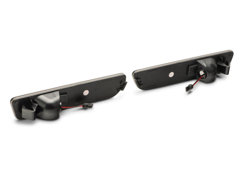 Raxiom 05-09 Ford Mustang Axial Series LED Side Markers (Smoked) Raxiom Sidemarkers & Indicators AXOPROS