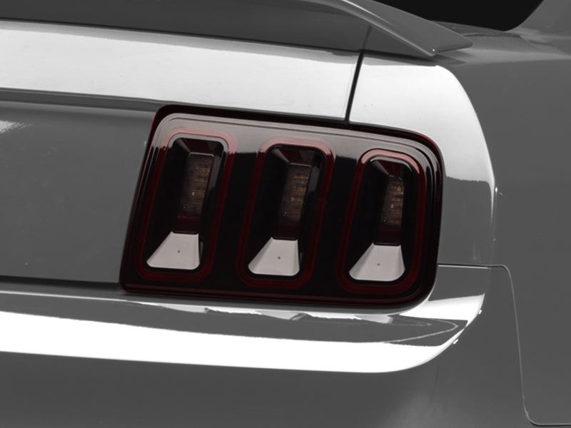 Raxiom 05-09 Ford Mustang Gen5 Tail Lights- Black Housing (Smoked Lens) Raxiom Tail Lights  AXOPROS