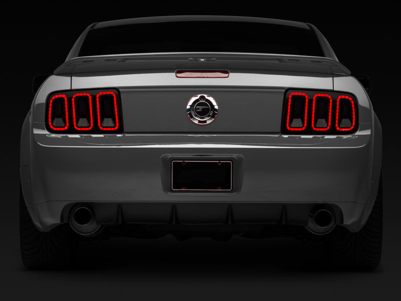 Raxiom 05-09 Ford Mustang Gen5 Tail Lights- Black Housing (Smoked Lens) Raxiom Tail Lights  AXOPROS