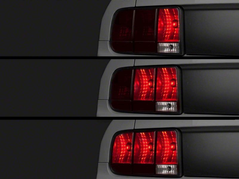 Raxiom 05-09 Ford Mustang Sequential Tail Light Kit (Plug-and-Play) Raxiom Tail Lights AXOPROS