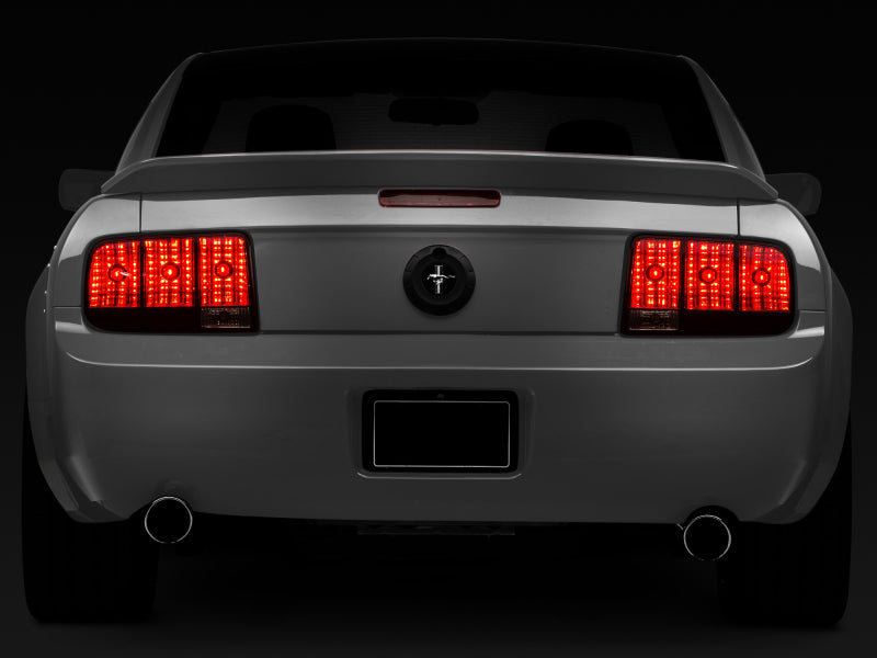 Raxiom 05-09 Ford Mustang Tail Lights- Black Housing (Smoked Lens) Raxiom Tail Lights  AXOPROS