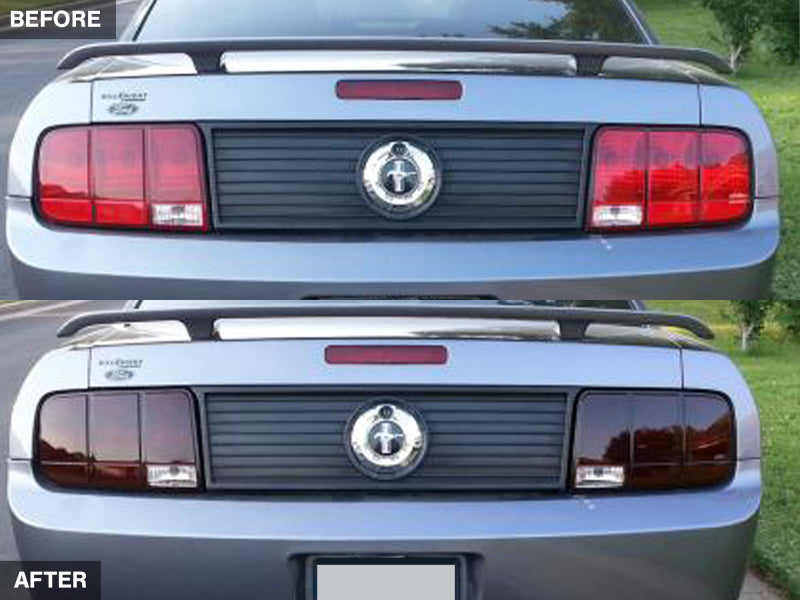 Raxiom 05-09 Ford Mustang Tail Lights- Black Housing (Smoked Lens) Raxiom Tail Lights  AXOPROS