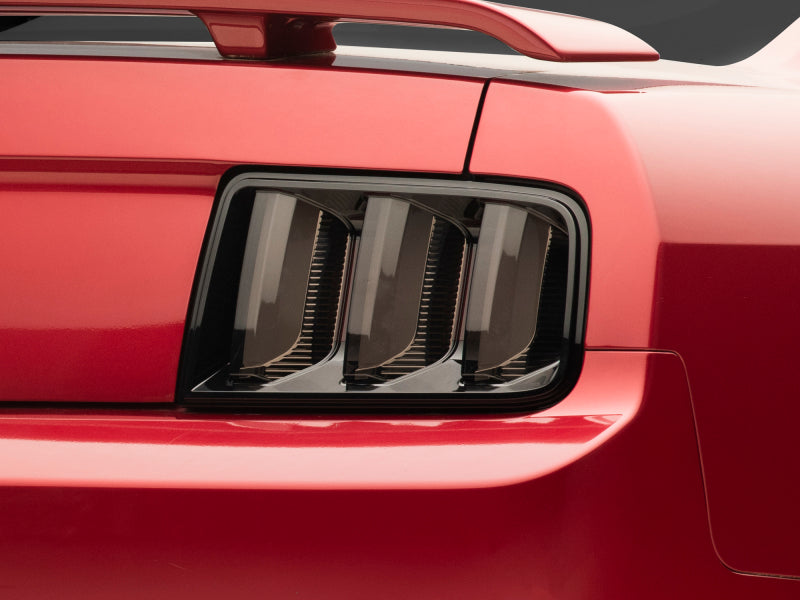 Raxiom 05-09 Ford Mustang Vector V2 LED Tail Lights- Black Housing (Smoked Lens) Raxiom Tail Lights AXOPROS