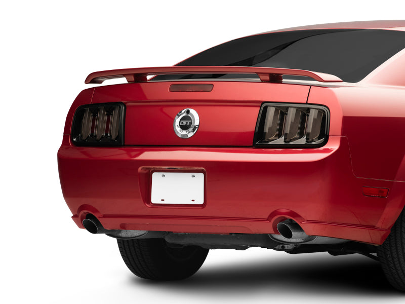 Raxiom 05-09 Ford Mustang Vector V2 LED Tail Lights- Black Housing (Smoked Lens) Raxiom Tail Lights AXOPROS
