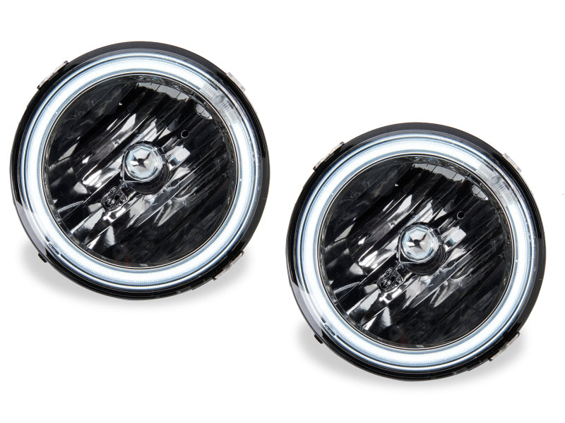 Raxiom 05-12 Ford Mustang GT LED Halo Fog Lights (Chrome) Raxiom Headlights AXOPROS