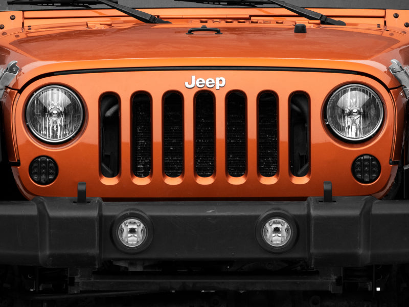Raxiom 07-18 Jeep Wrangler JK Axial Series LED Front Turn Signals (Smoked) Raxiom Headlights AXOPROS