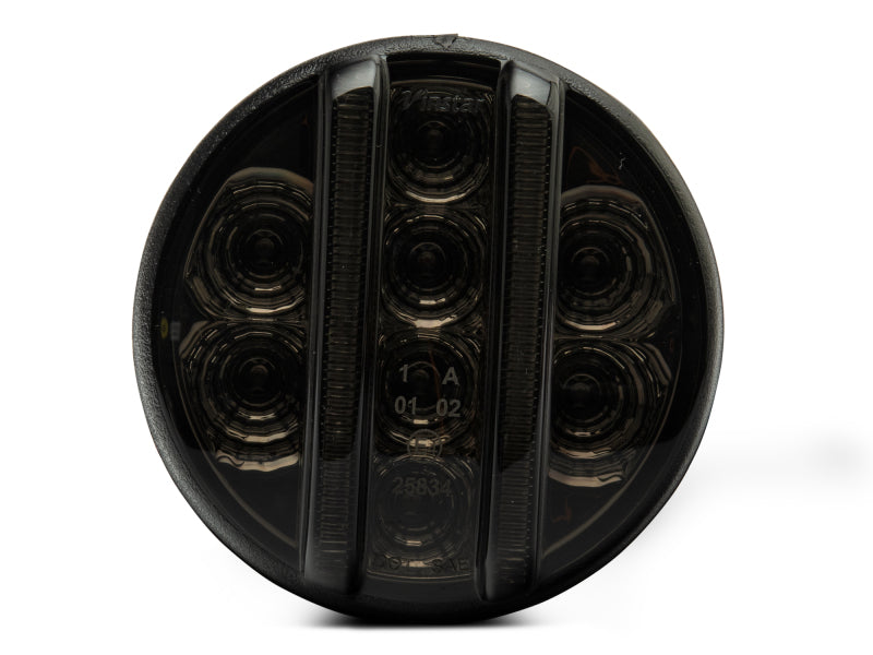 Raxiom 07-18 Jeep Wrangler JK Axial Series LED Front Turn Signals (Smoked) Raxiom Headlights AXOPROS