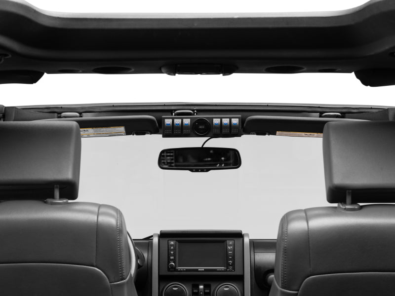 Raxiom 07-18 Jeep Wrangler JK Control Box w/ Switch Panel Raxiom Throttle Controllers AXOPROS