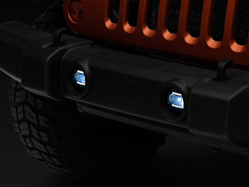 Raxiom 07-22 Jeep Wrangler JK/JL Axial Series LED Fog Lights Raxiom Headlights AXOPROS