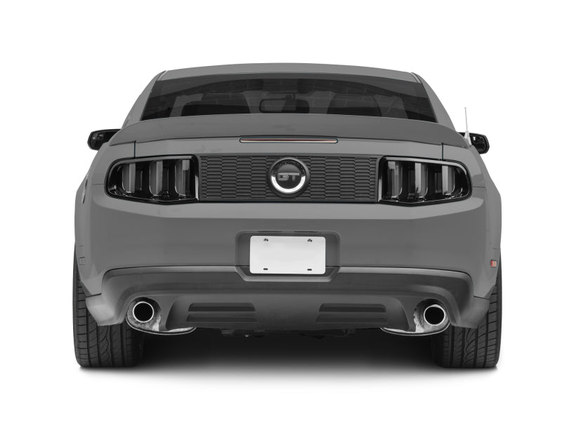 Raxiom 10-12 Ford Mustang Vector V2 LED Tail Lights - Gloss Black Housing (Clear Lens) Raxiom Tail Lights AXOPROS