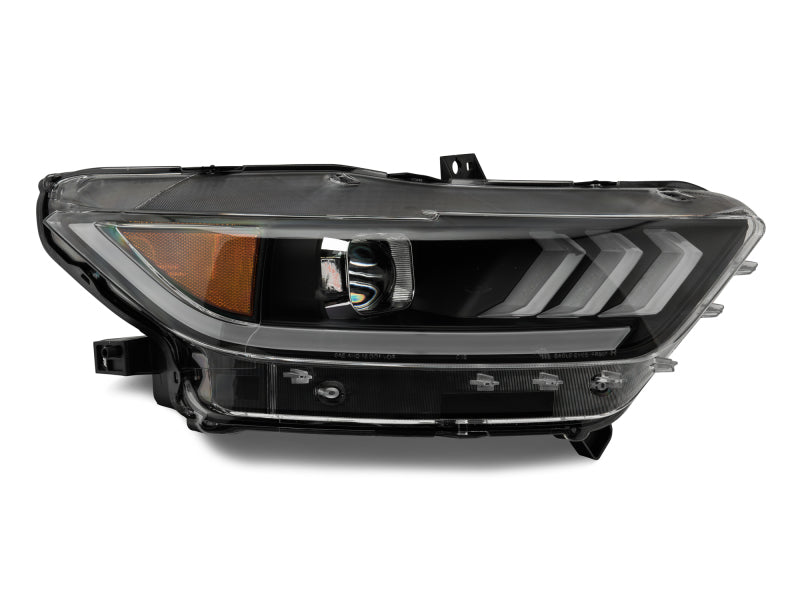 Raxiom 15-17 Ford Mustang Projector Headlights OEM HID Bulbs- Black Housing (Clear Lens) Raxiom Headlights AXOPROS