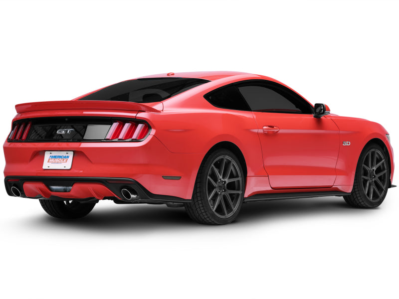 Raxiom 15-22 Ford Mustang Axial Series LED Side Marker Lights Rear (Smoked) Raxiom Sidemarkers & Indicators AXOPROS