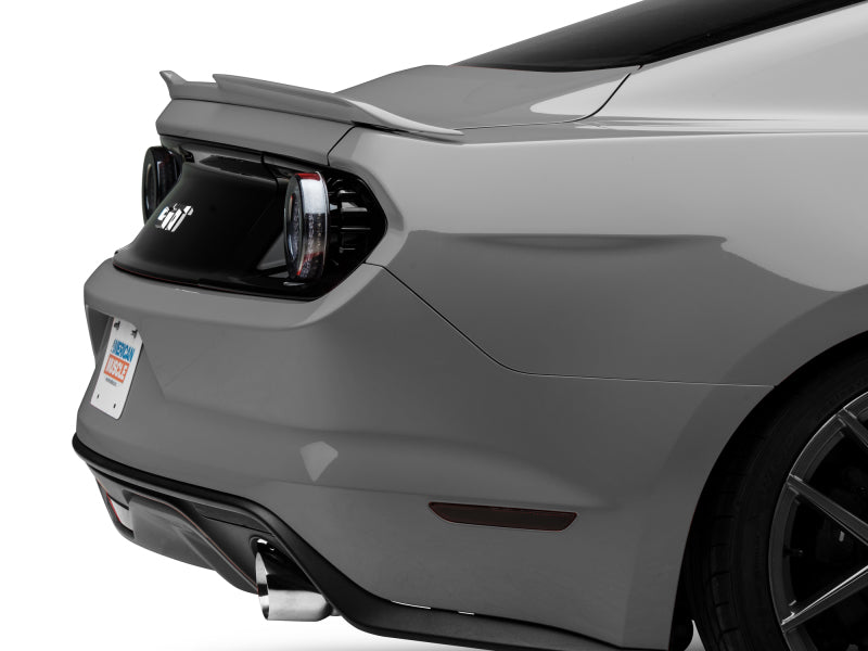 Raxiom 15-22 Ford Mustang Halo LED Tail Lights - Gloss Black Housing (Smoked Lens) Raxiom Tail Lights  AXOPROS