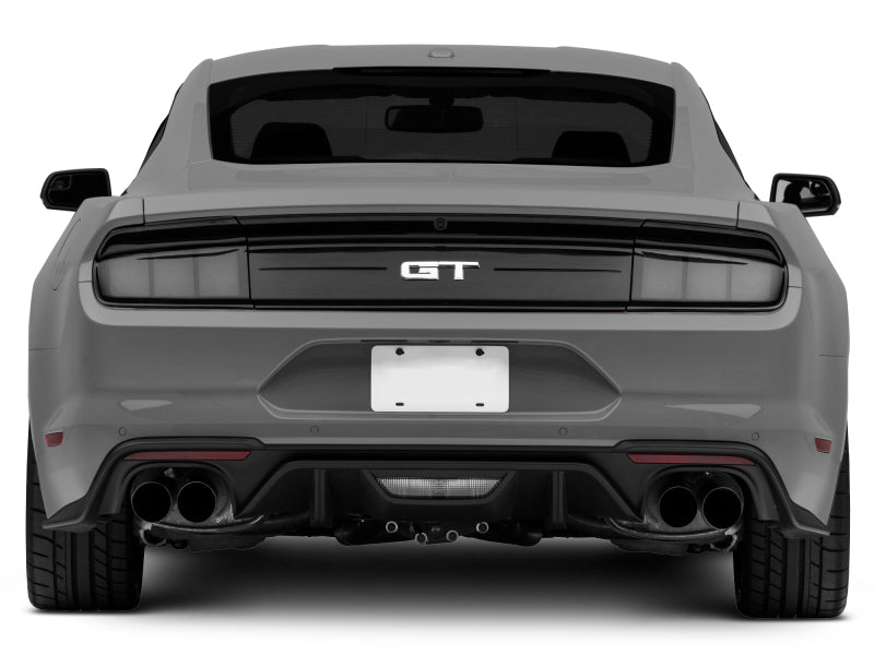 Raxiom 15-22 Ford Mustang Profile LED Tail Lights - Gloss Black Housing (Smoked Lens) Raxiom Tail Lights AXOPROS