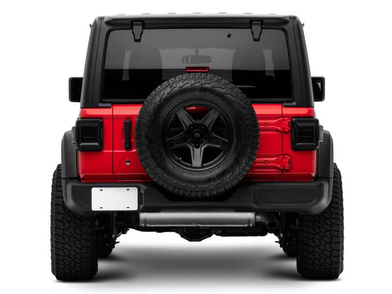 Raxiom 18-22 Jeep Wrangler JL LED Tail Lights- Black Housing (Smoked Lens) Raxiom Tail Lights  AXOPROS