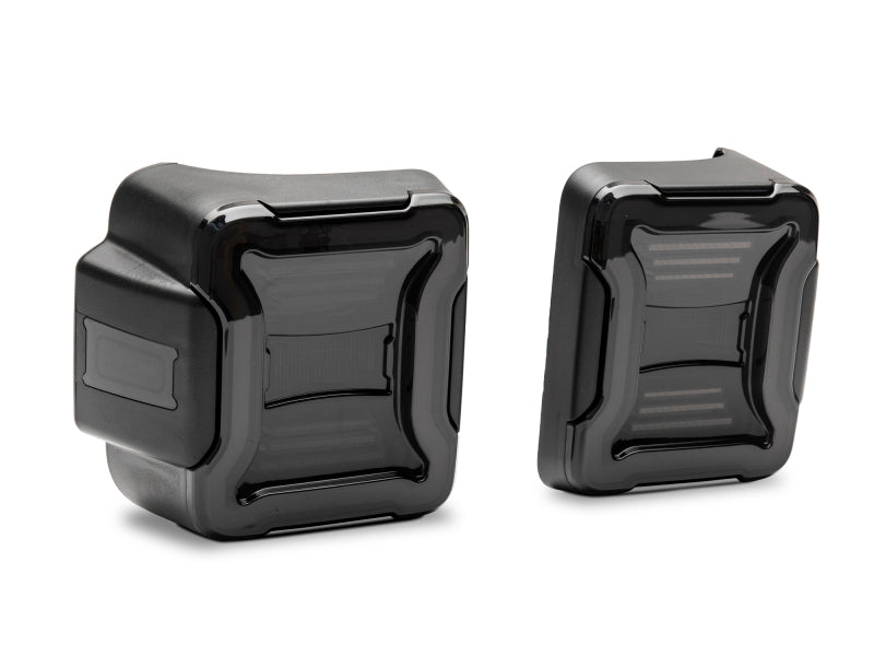 Raxiom 18-22 Jeep Wrangler JL LED Tail Lights- Black Housing (Smoked Lens) Raxiom Tail Lights  AXOPROS