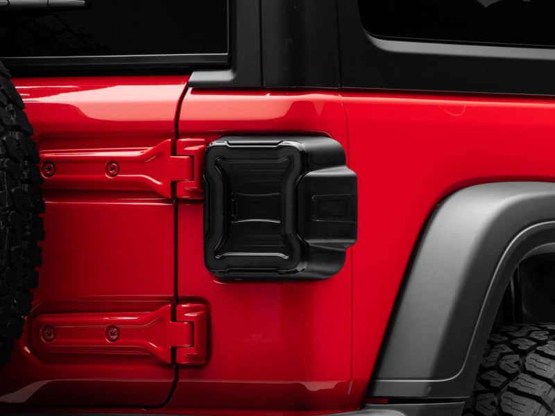 Raxiom 18-22 Jeep Wrangler JL LED Tail Lights- Black Housing (Smoked Lens) Raxiom Tail Lights  AXOPROS