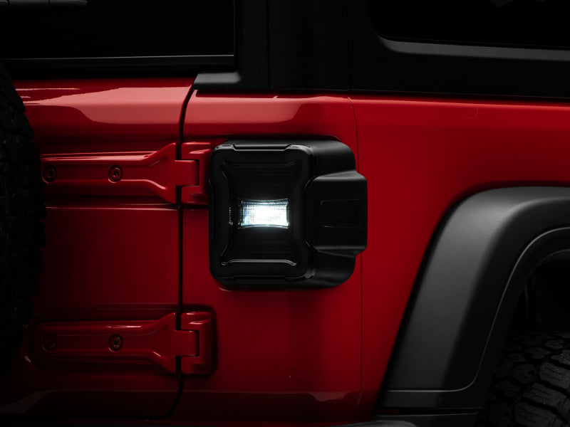 Raxiom 18-22 Jeep Wrangler JL LED Tail Lights- Black Housing (Smoked Lens) Raxiom Tail Lights  AXOPROS