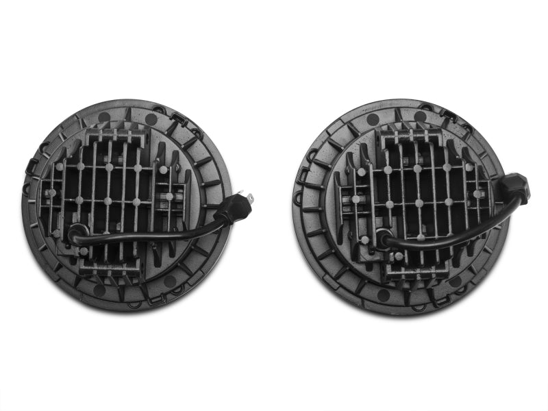 Raxiom 97-18 Jeep Wrangler TJ/JK Axial Series LED Daymaker Headlights- Chrome Housing (Clear Lens) Raxiom Headlights AXOPROS