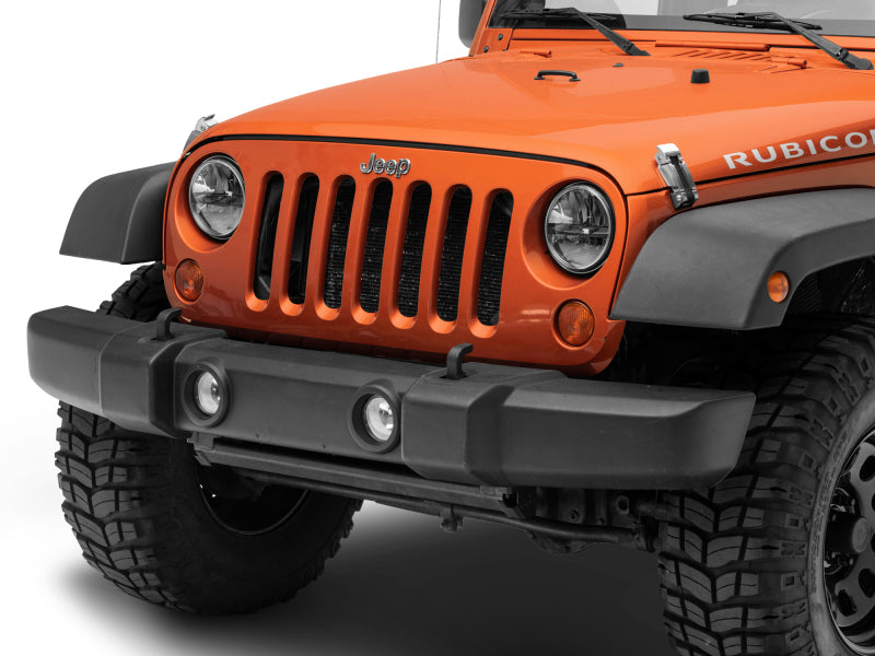 Raxiom 97-18 Jeep Wrangler TJ/JK Axial Series LED Headlights- Black Housing (Clear Lens) Raxiom Headlights AXOPROS