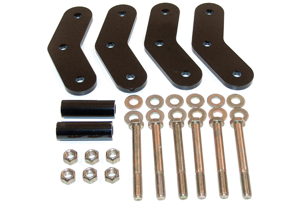 Rear Shackle Kit - 1-3/8 Inch Lift - Jeep CJ5- CJ7- Scrambler (76-86) BDS Suspension Leaf Spring Shackle Kit AXOPROS