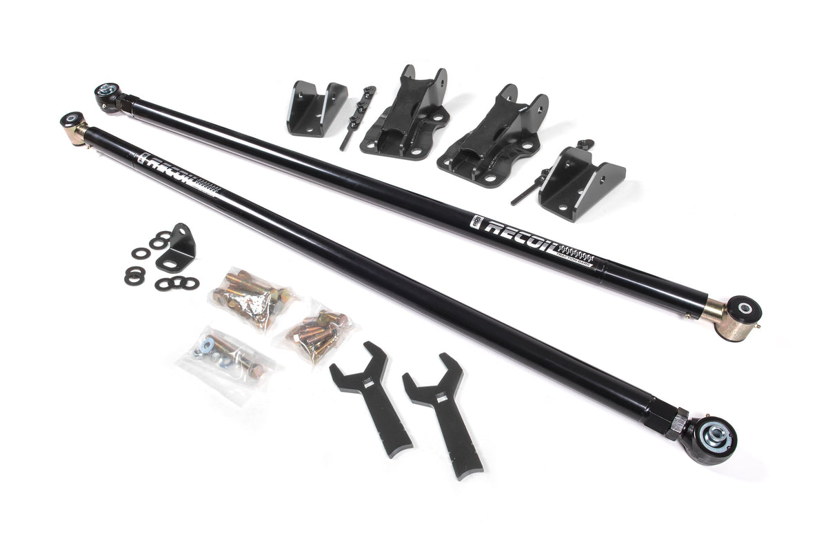 Recoil Traction Bar Kit - Ford F250/F350 Super Duty (17-24) W/ 3.5-4 In Axle BDS Suspension Suspension Traction Bar Bracket AXOPROS