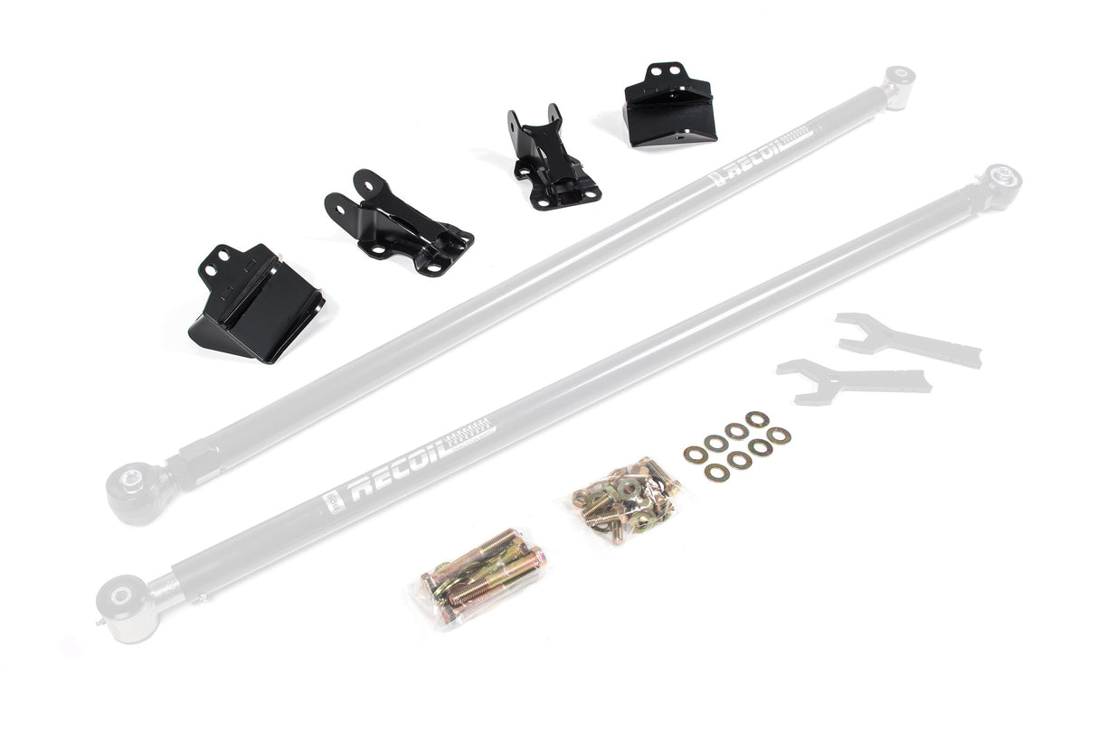 Recoil Traction Bar Mounting Kit - Chevy Silverado And GMC Sierra 1500 (88-06) BDS Suspension Suspension Traction Bar Bracket  AXOPROS