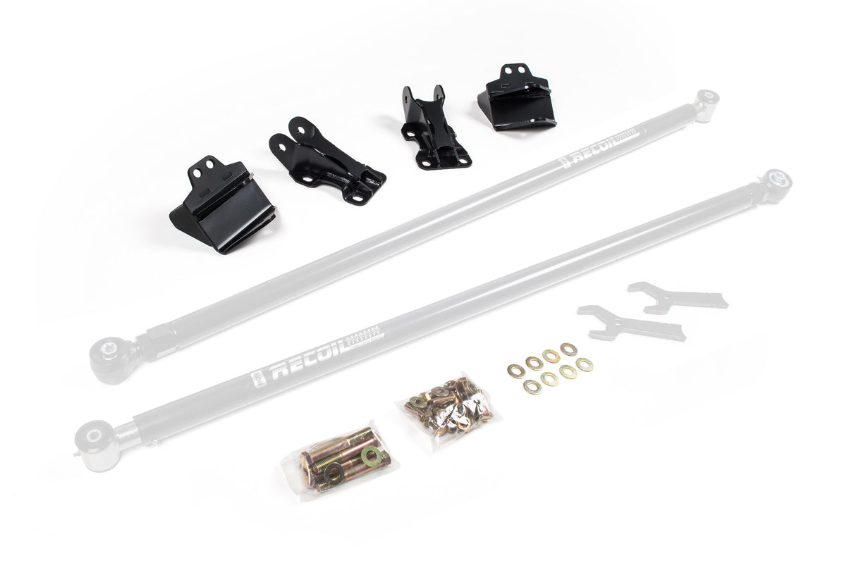 Recoil Traction Bar Mounting Kit - Chevy Silverado And GMC Sierra 2500HD / 3500HD (01-10) BDS Suspension Suspension Traction Bar Bracket  AXOPROS