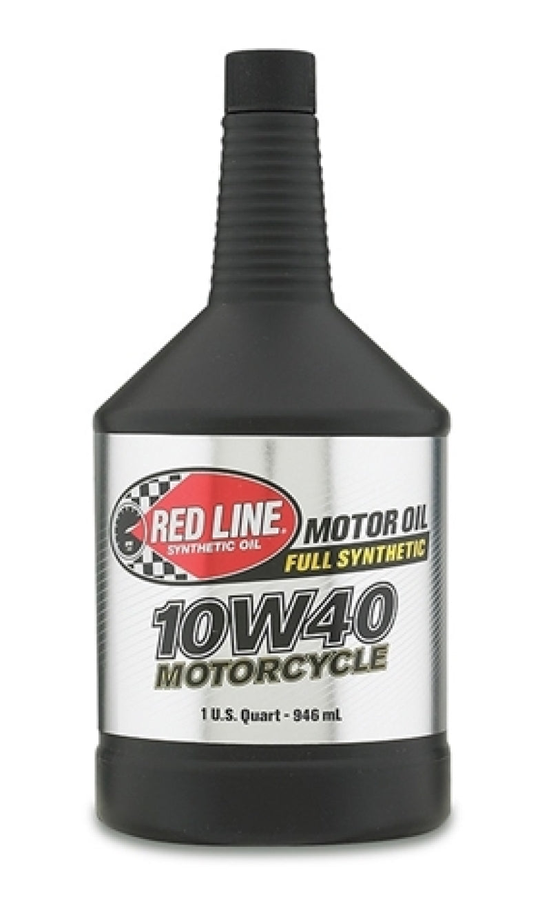 Red Line 10W40 Motorcycle Oil - Quart Red Line Motor Oils AXOPROS