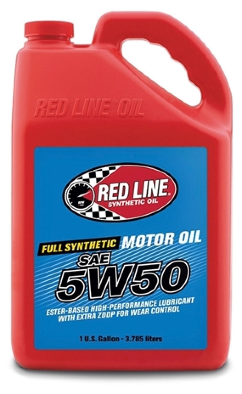 Red Line 5W50 Motor Oil - Gallon Red Line Motor Oils AXOPROS