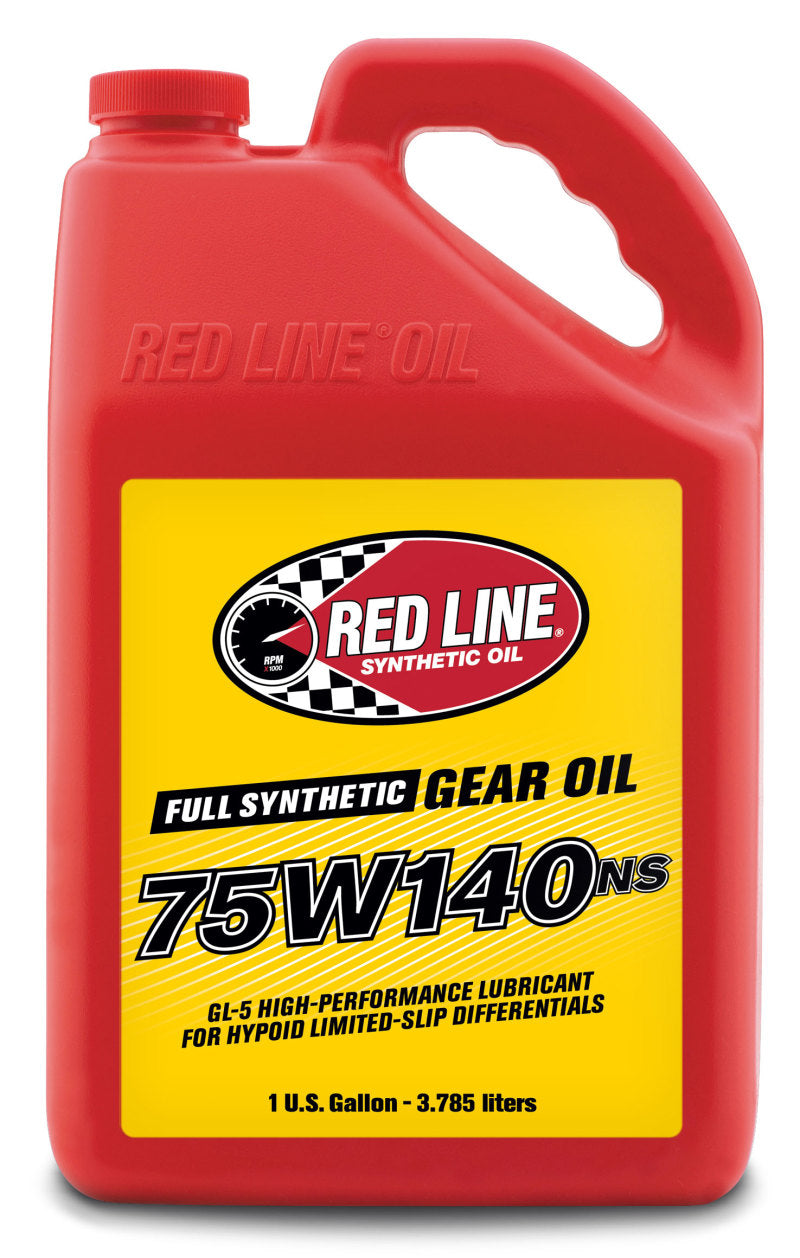 Red Line 75W140NS Gear Oil - Gallon Red Line Gear Oils AXOPROS