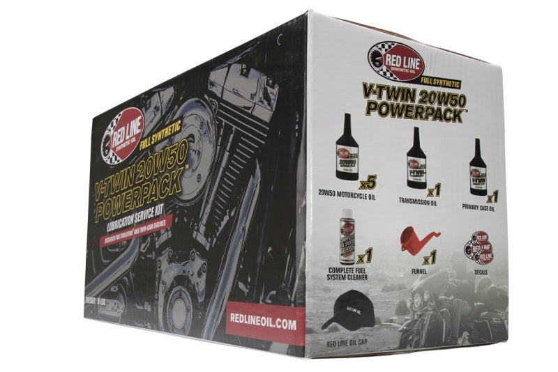 Red Line Big Twin 20W50 PowerPack Red Line Motor Oils AXOPROS