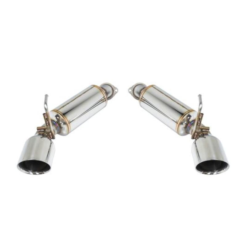 Remark 09-19 Nissan 370z Axle Back Exhaust w/Stainless Double Wall Tip Remark Axle Back AXOPROS