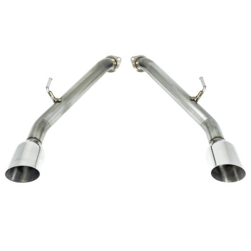 Remark 2014+ Infiniti Q50 Axle Back Exhaust w/Stainless Steel Single Wall Tip Remark Axle Back AXOPROS