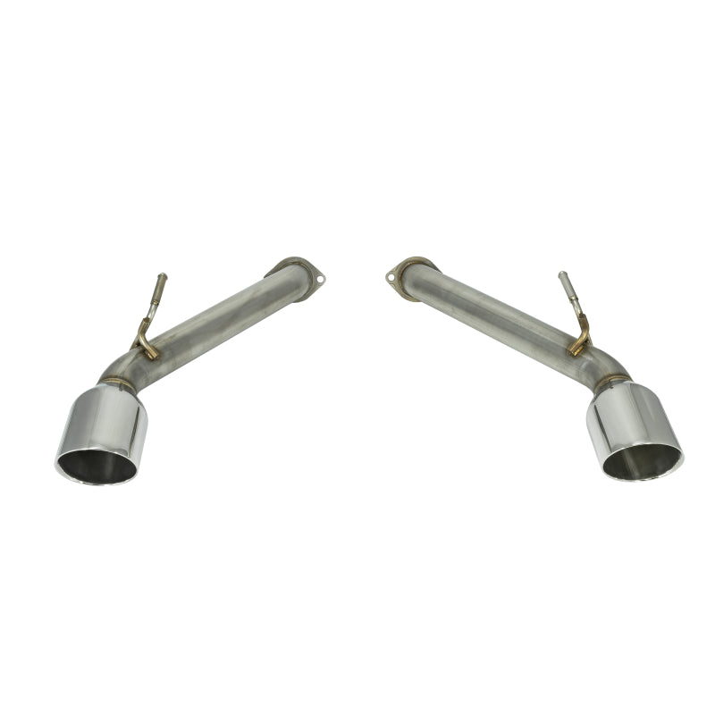 Remark 2017+ Infiniti Q60 Axle Back Exhaust w/Stainless Steel Double Wall Tip Remark Axle Back AXOPROS