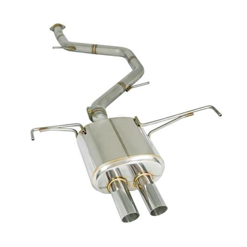 Remark 2019+ Toyota Corolla Hatchback Cat-Back Remark Exhaust w/Stainless Polished Tip Remark Catback AXOPROS