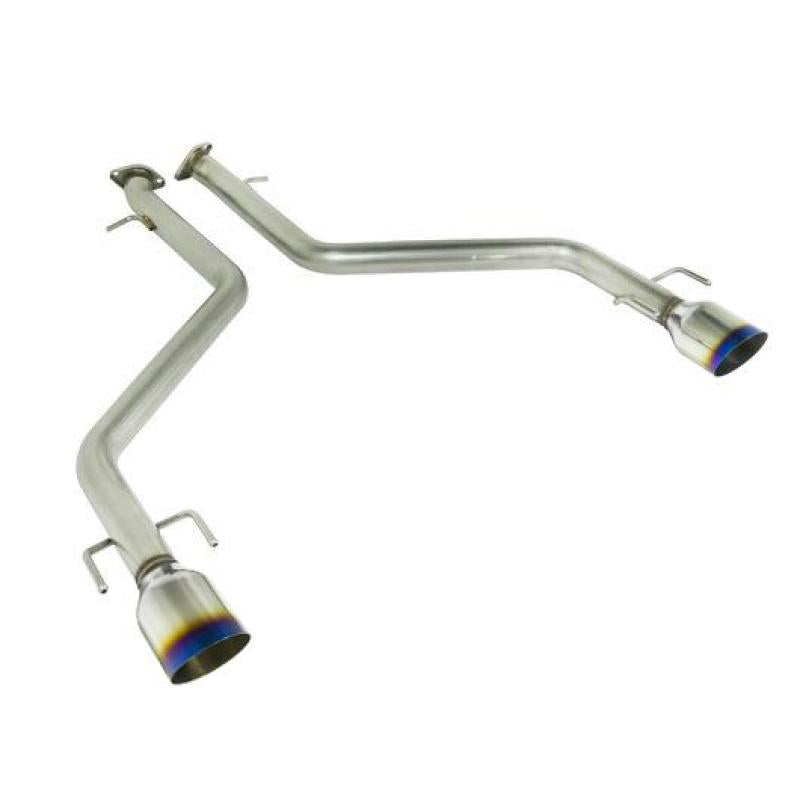 Remark 2021+ Lexus IS350 Axle Back Exhaust w/Burnt Single Wall Tip Remark Axle Back AXOPROS