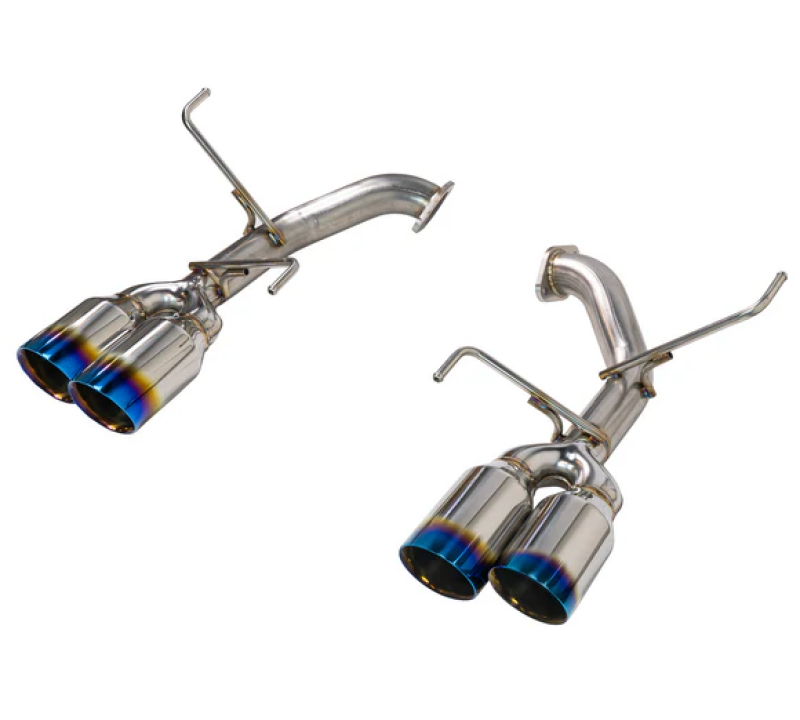 Remark 2022+ Subaru WRX (VB) 4in Axleback Exhaust w/ Burnt Stainless Double Wall Tip Remark Axle Back AXOPROS